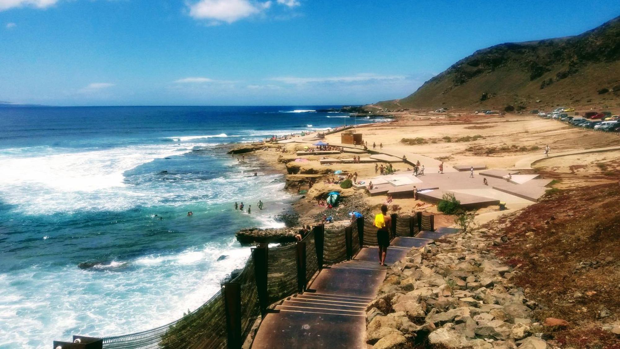 Canteras Beach Las Palmas de Gran Canaria Bagian luar foto