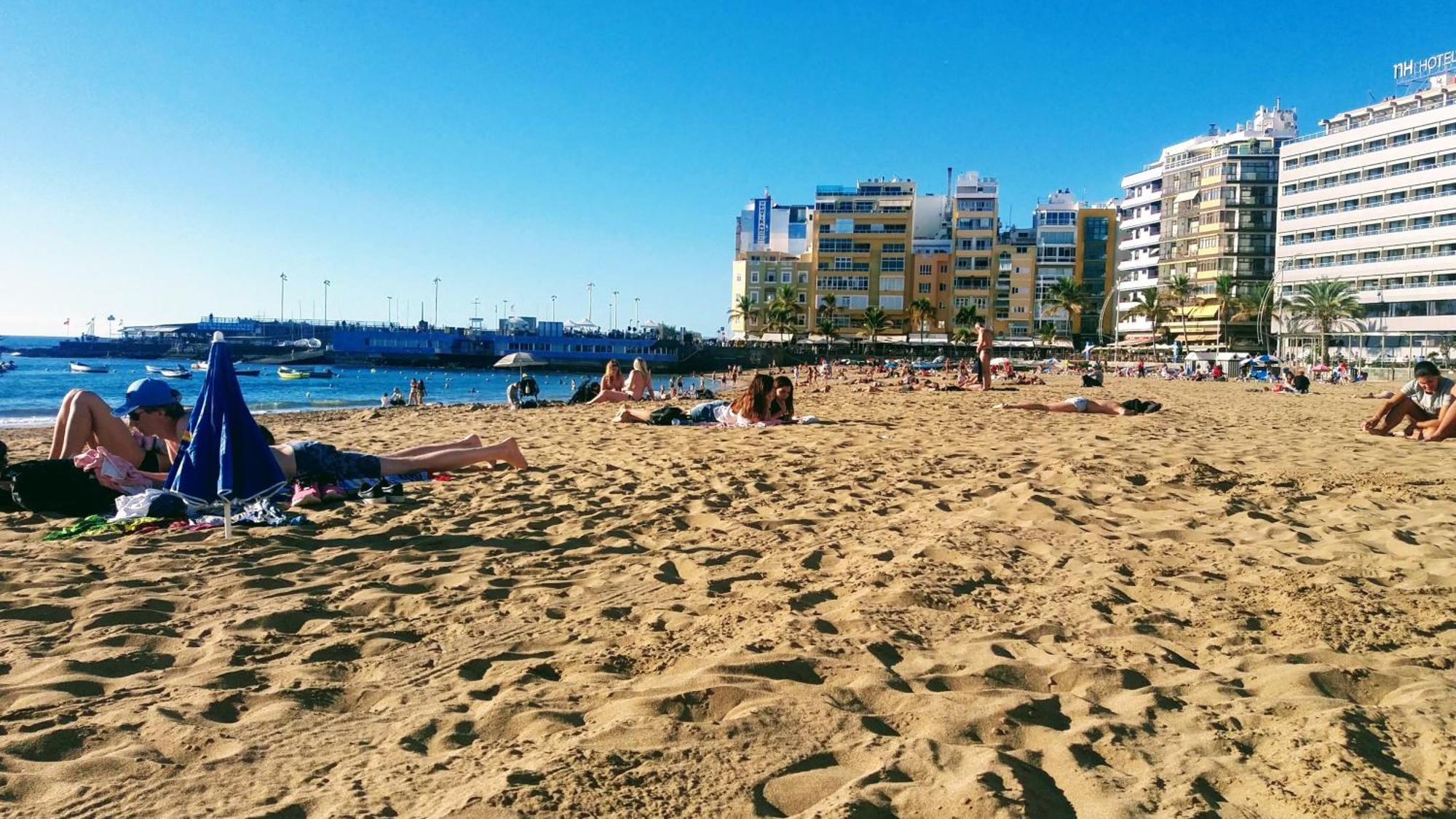 Canteras Beach Las Palmas de Gran Canaria Bagian luar foto